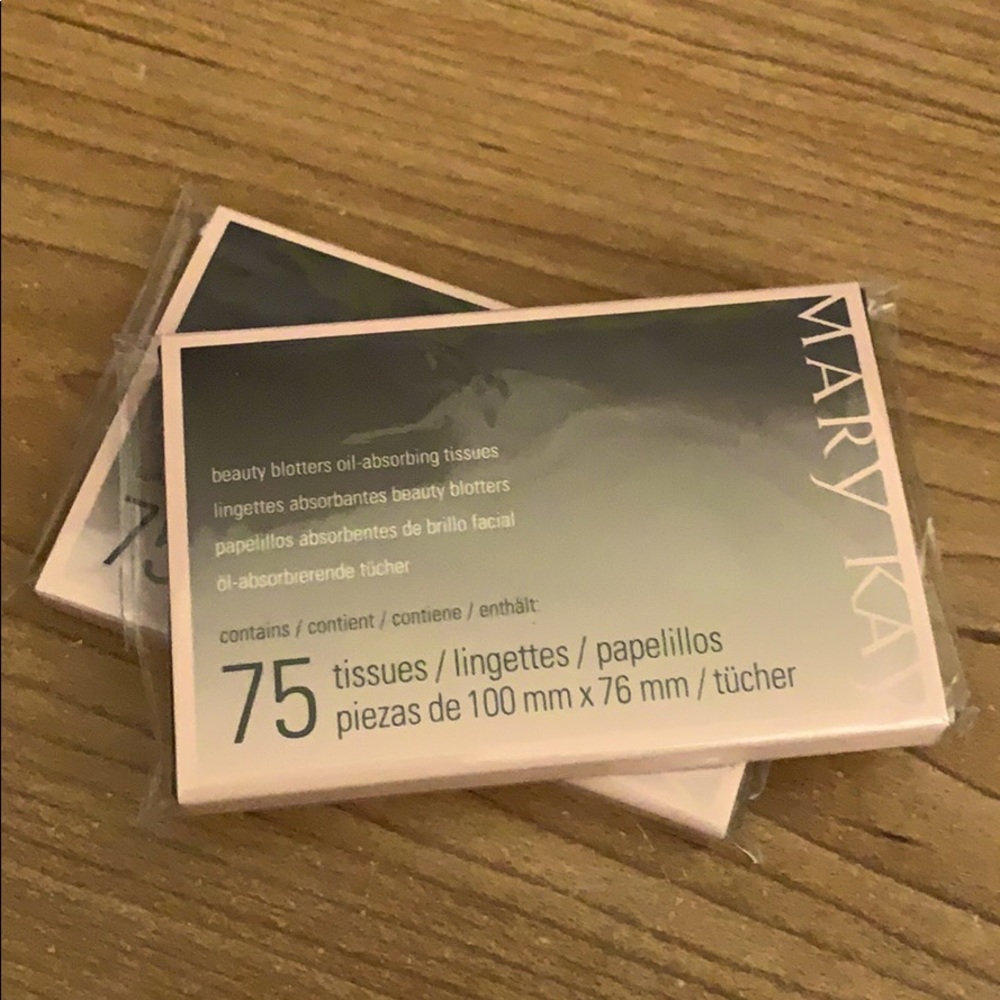 Mary Kay blotting tissues